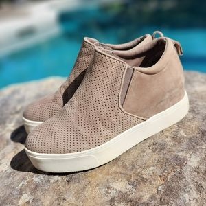 J Slides Sallie Platform Wedge Sneaker